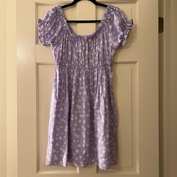 Women’s RSQ Mini Lilac Dress M - Picture 2 of 3